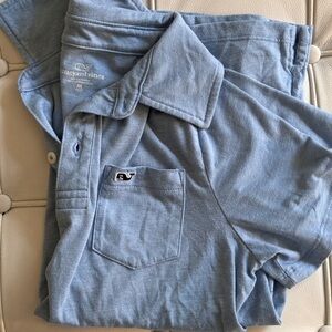 Vineyard vines YM blue collar